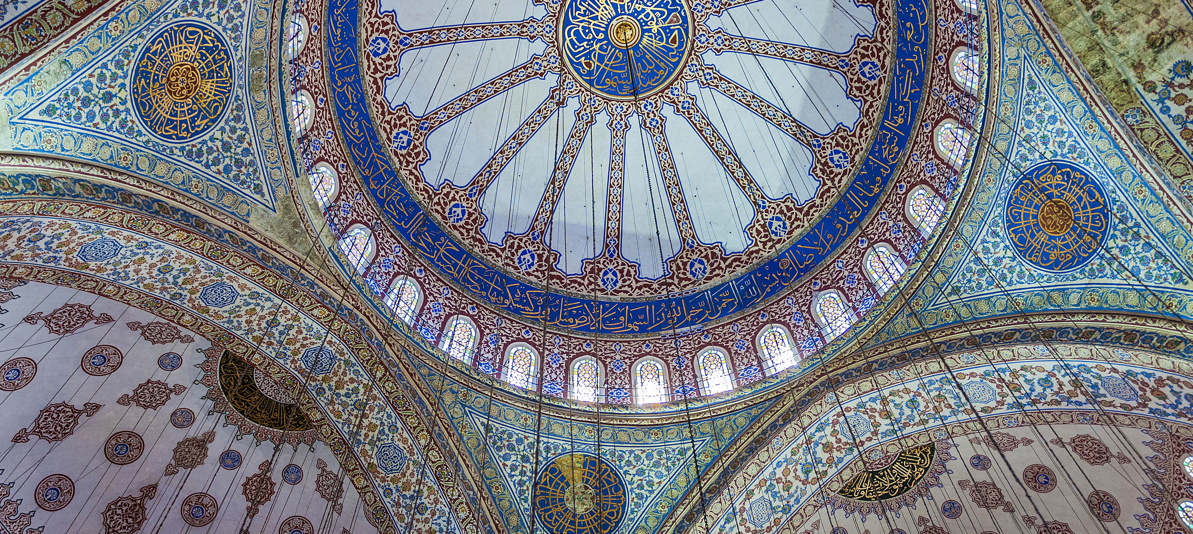 Kuppel im Gebetsraum der Blauen Moschee